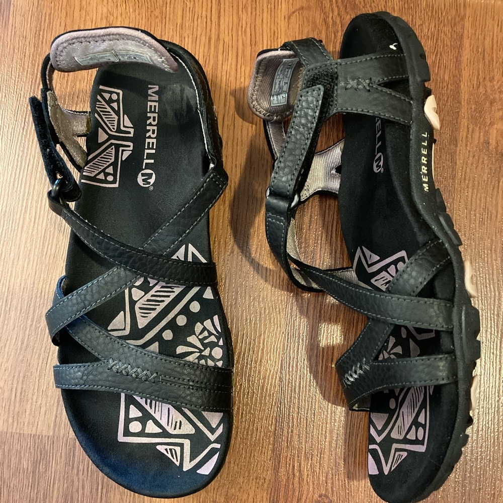 Merrell Sandspur Rose Leather Sandals